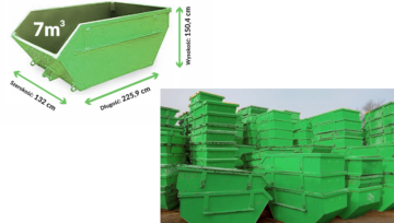 Wynajem kontenerów na gruz Wrocław